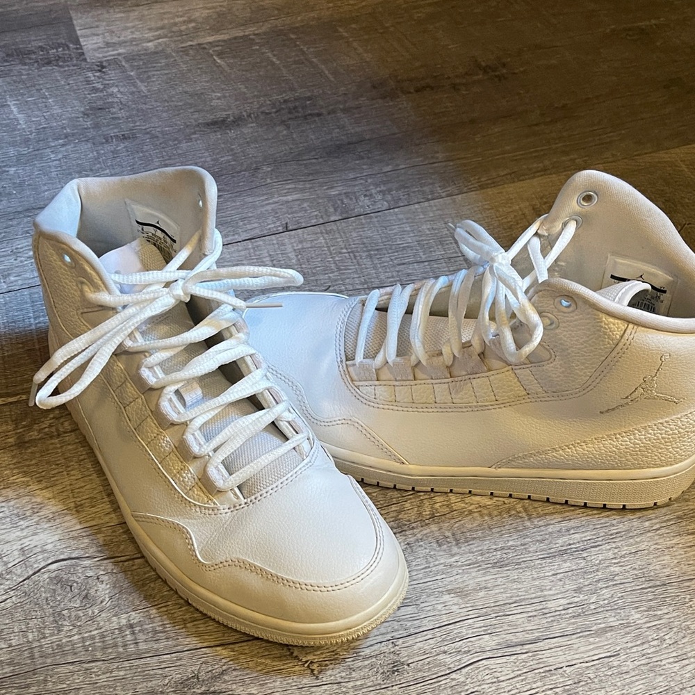 Jordan Executive White High-Top Sneakers